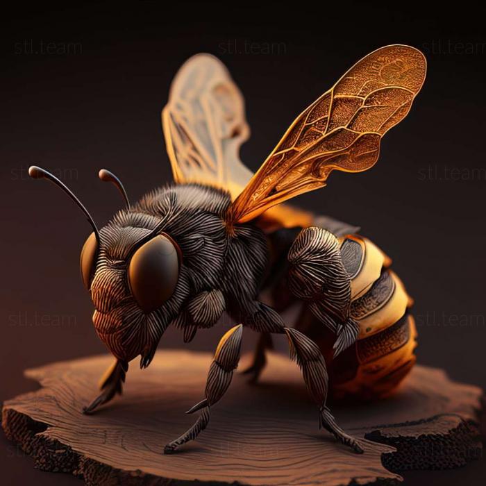 3D модель Osmia xanthomelana (STL)